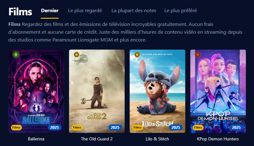 Image De L'interface De Juststream